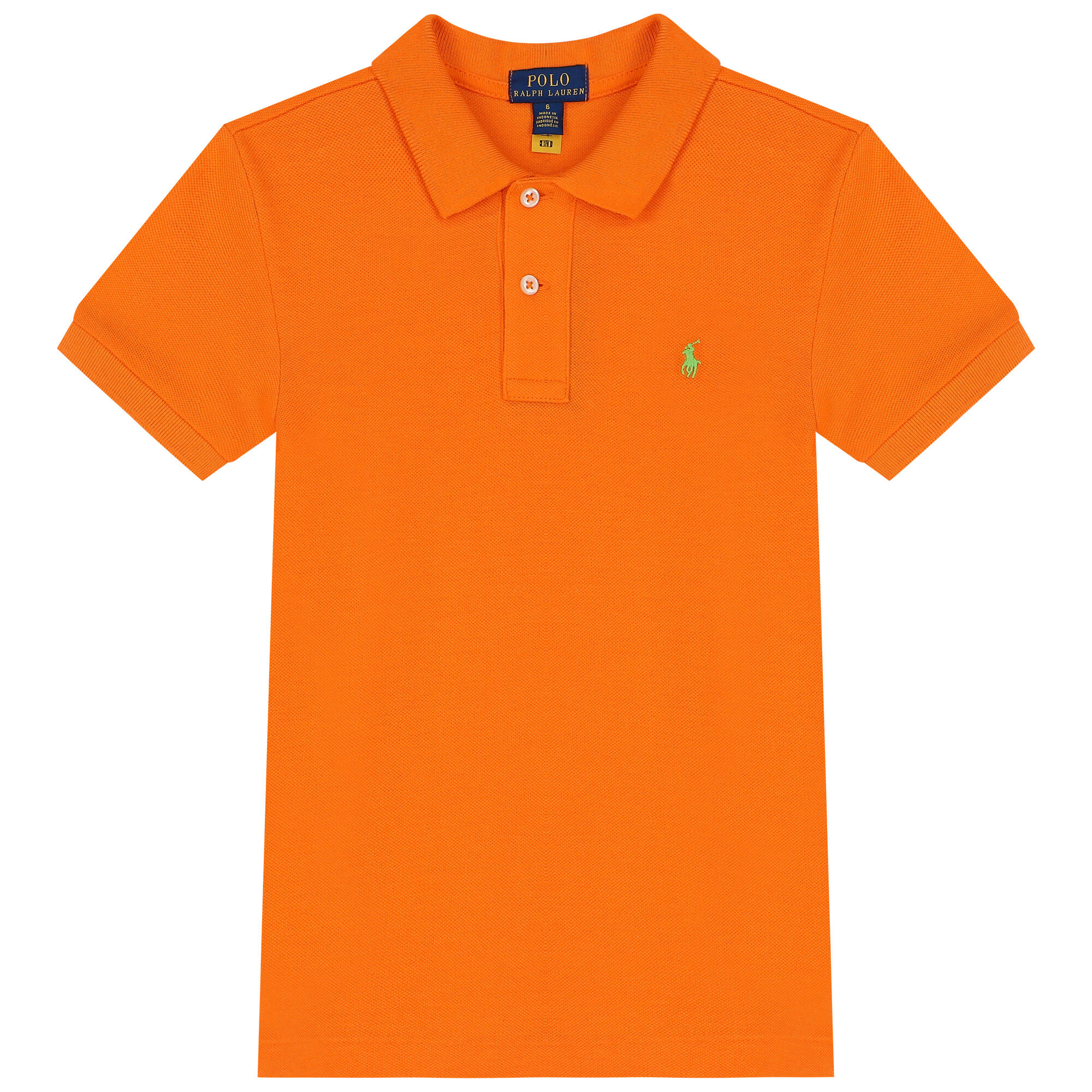 Orange shop boys polo