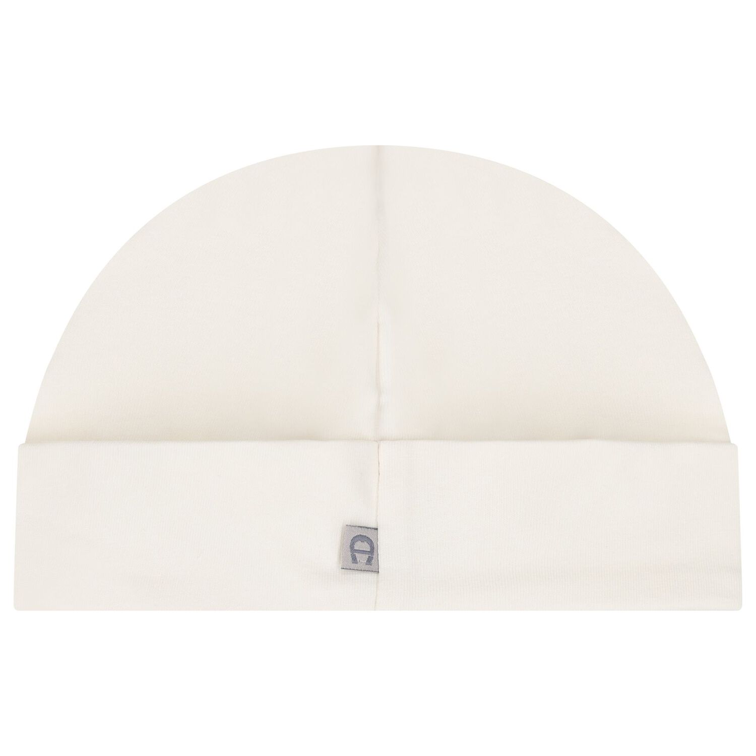 قبعة أطفال مطرزة بشعار باللون العاجي, 1, hi-res