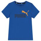 Boys Blue & Black Logo Shorts Set, 10, hi-res