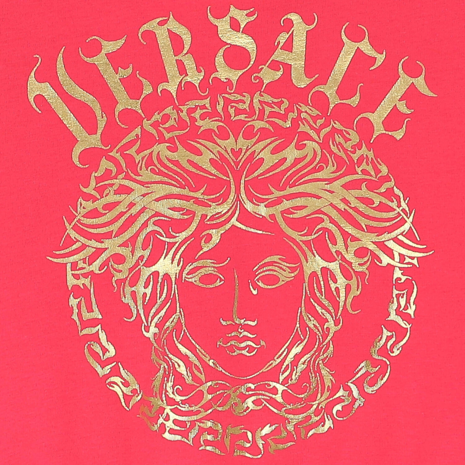  فستان بنات بشعار ميدوسا باللون الزهرى, 1, hi-res