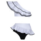 Girls Black & White Bikini, 1, hi-res