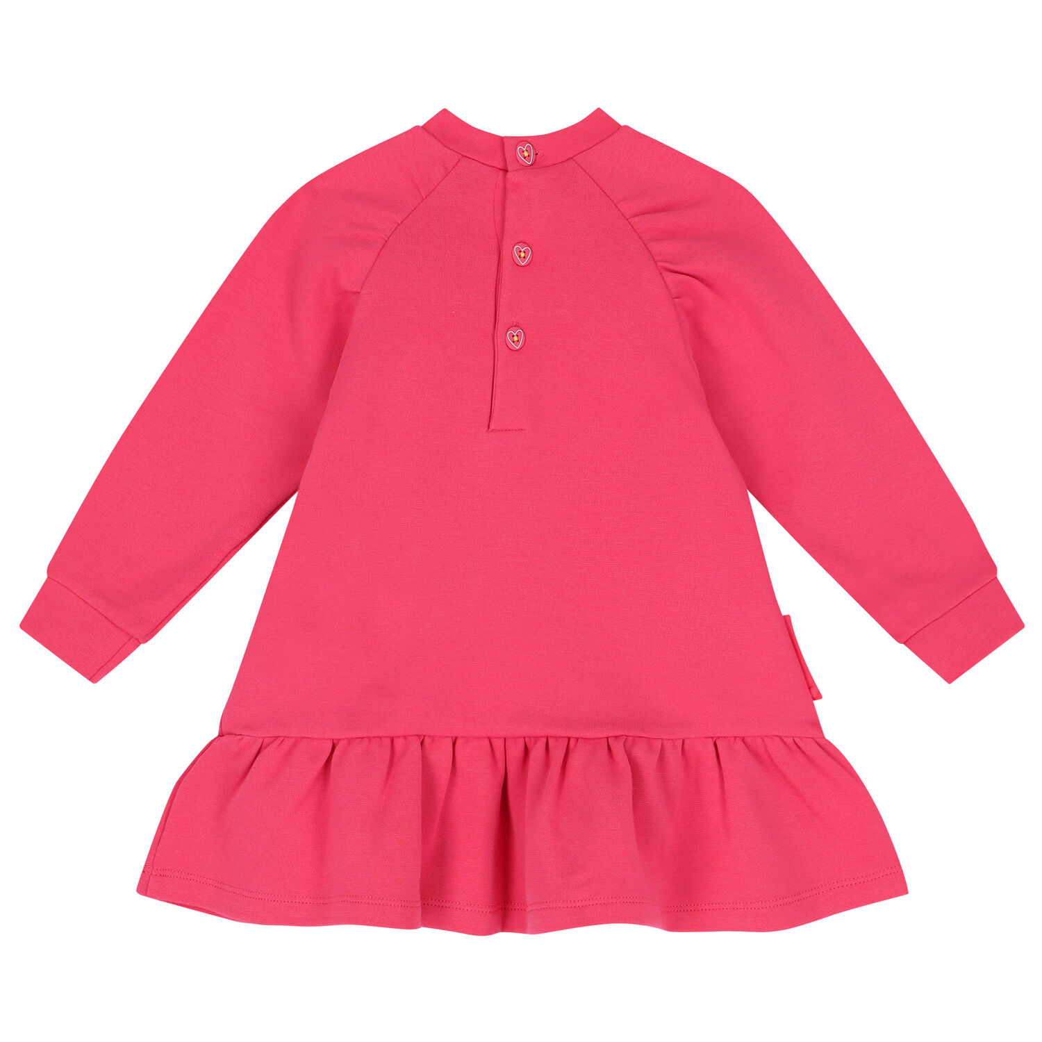 طقم فستان بنات باللون الزهرى, 1, hi-res