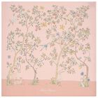 In Bloom Pink Baby Girls Swaddle Carré Blanket, 1, hi-res