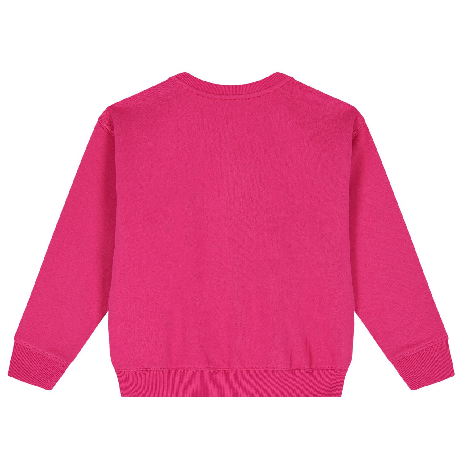 Girls Pink Polo Bear Sweatshirt, 1, hi-res