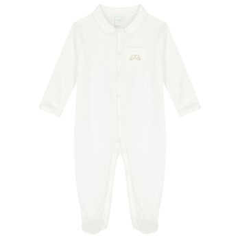 Unisex White Babygrow