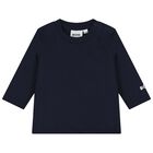 Baby Boys Blue & Navy Blue Dungaree Gift Set, 1, hi-res