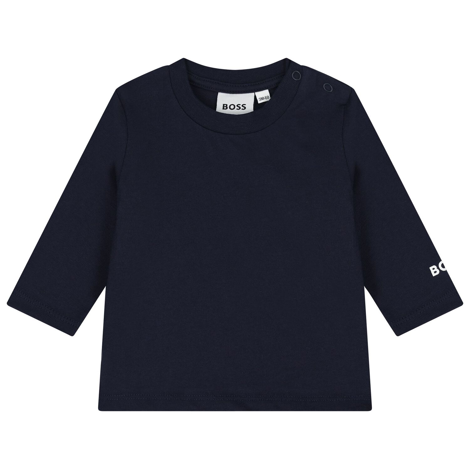 Baby Boys Blue & Navy Blue Dungaree Gift Set, 1, hi-res