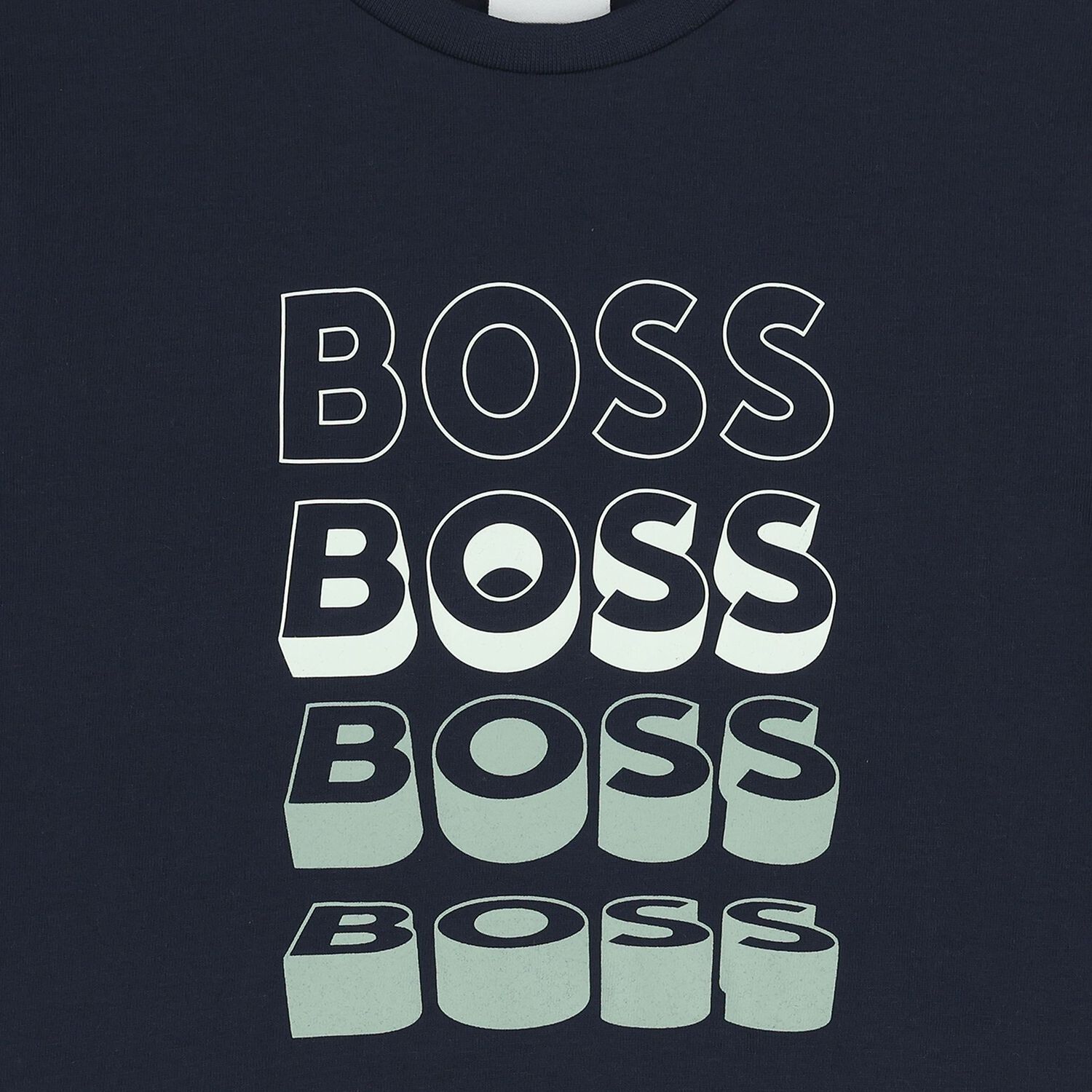 Boys Navy Blue Logo T-Shirt, 4, hi-res