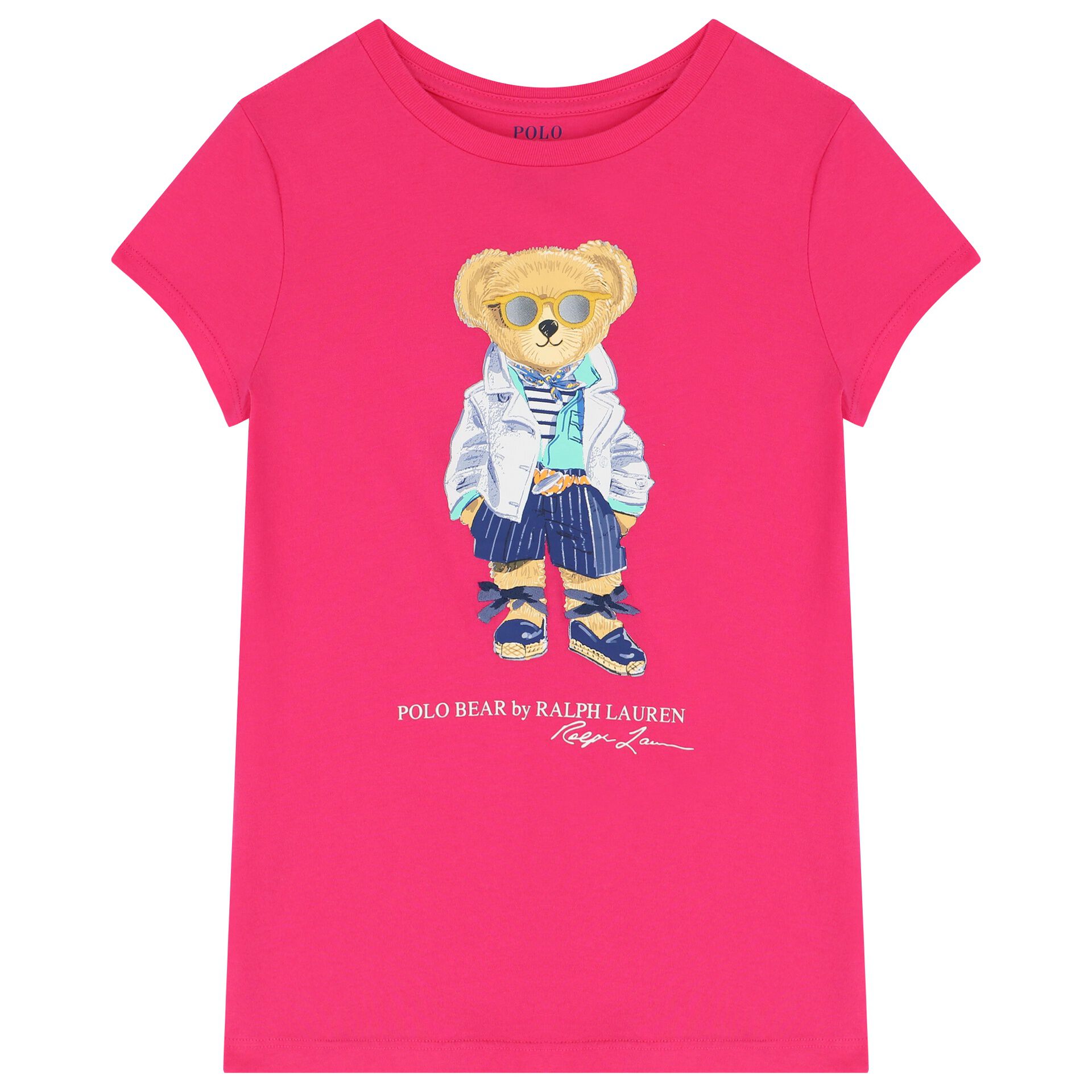 Little girl ralph lauren shirts hot sale