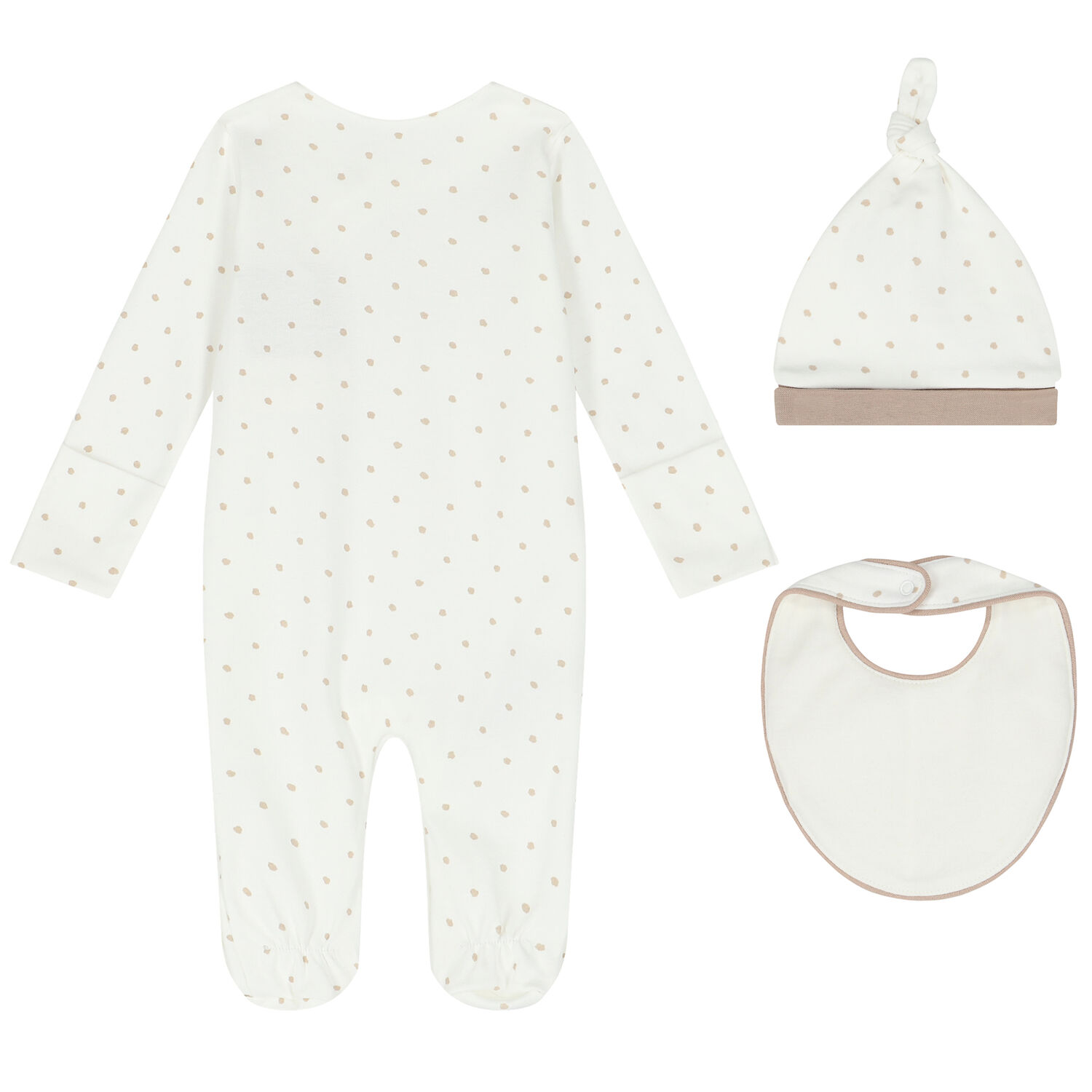 Baby Boys Ivory Babygrow Gift Set, 1, hi-res image number null