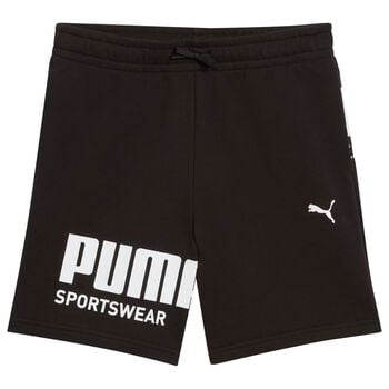 Boys Black Logo Shorts
