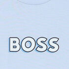 Baby Boys Blue Logo T-Shirt, 3, hi-res