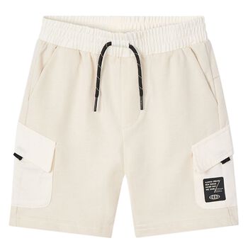 Boys Ivory Shorts