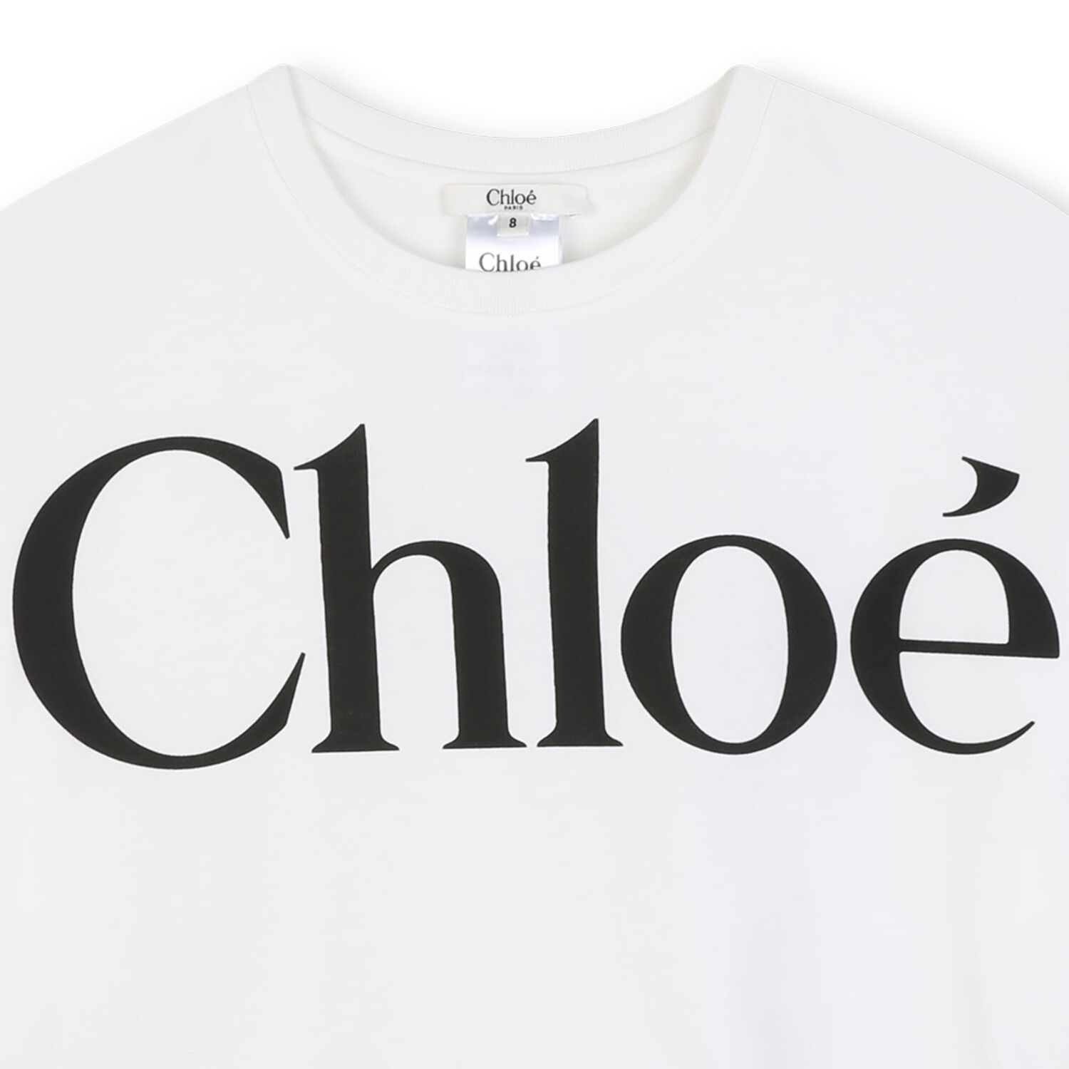 Girls Mini Me White logo T-Shirt, 1, hi-res