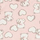 Baby Girls Pink & White Rompers ( 3-Pack ) , 1, hi-res