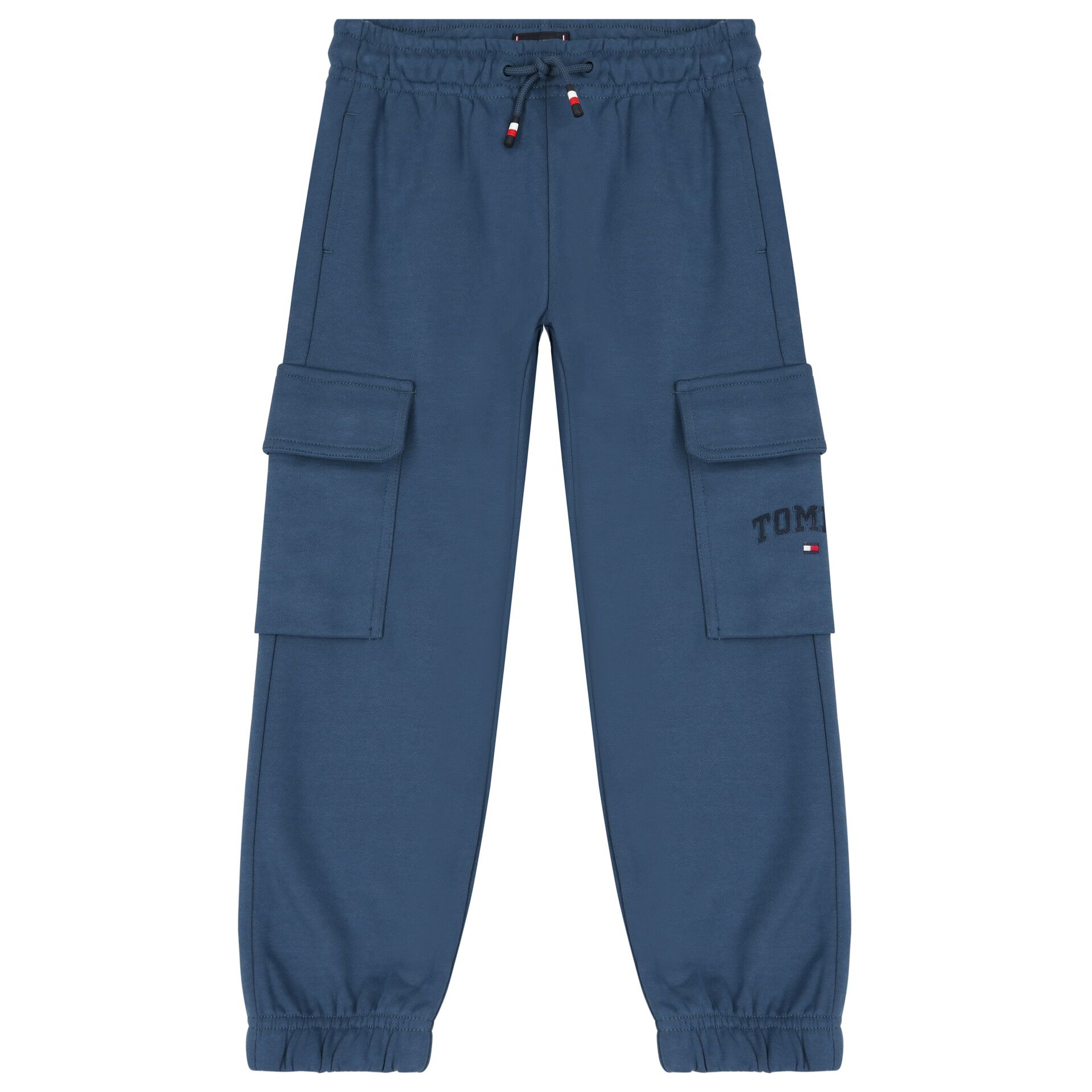 Tommy Hilfiger Boys Blue Logo Joggers Junior Couture UAE