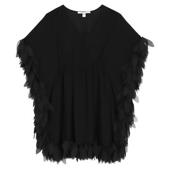 Black Petal Kaftan