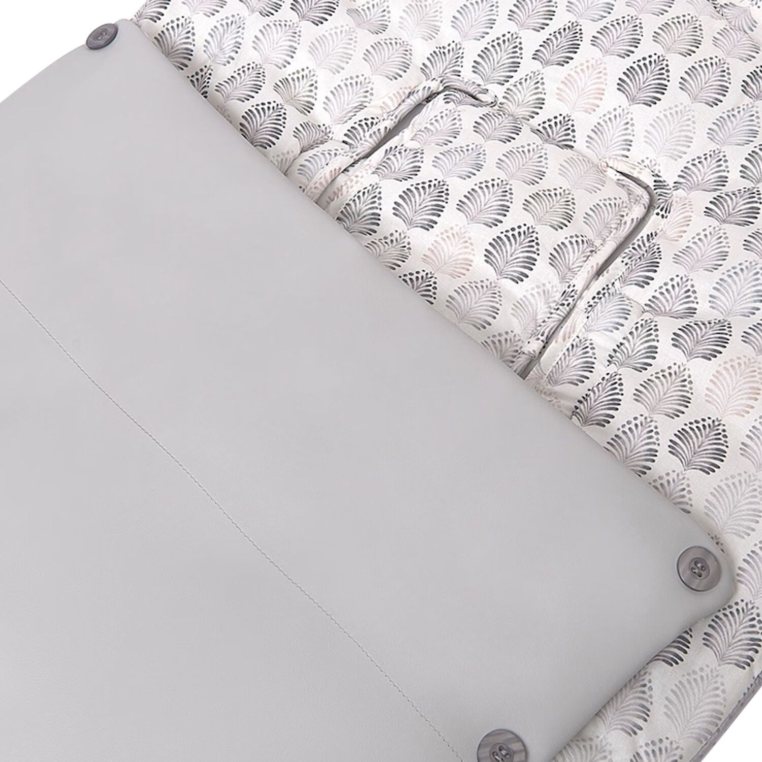 مدس اولاد بالشعار باللون الرمادى, 1, hi-res