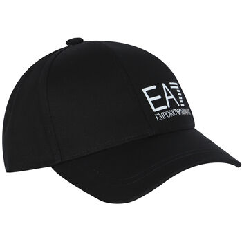 Boys Black Logo Cap