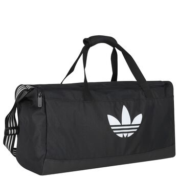 Black Logo Duffle Bag