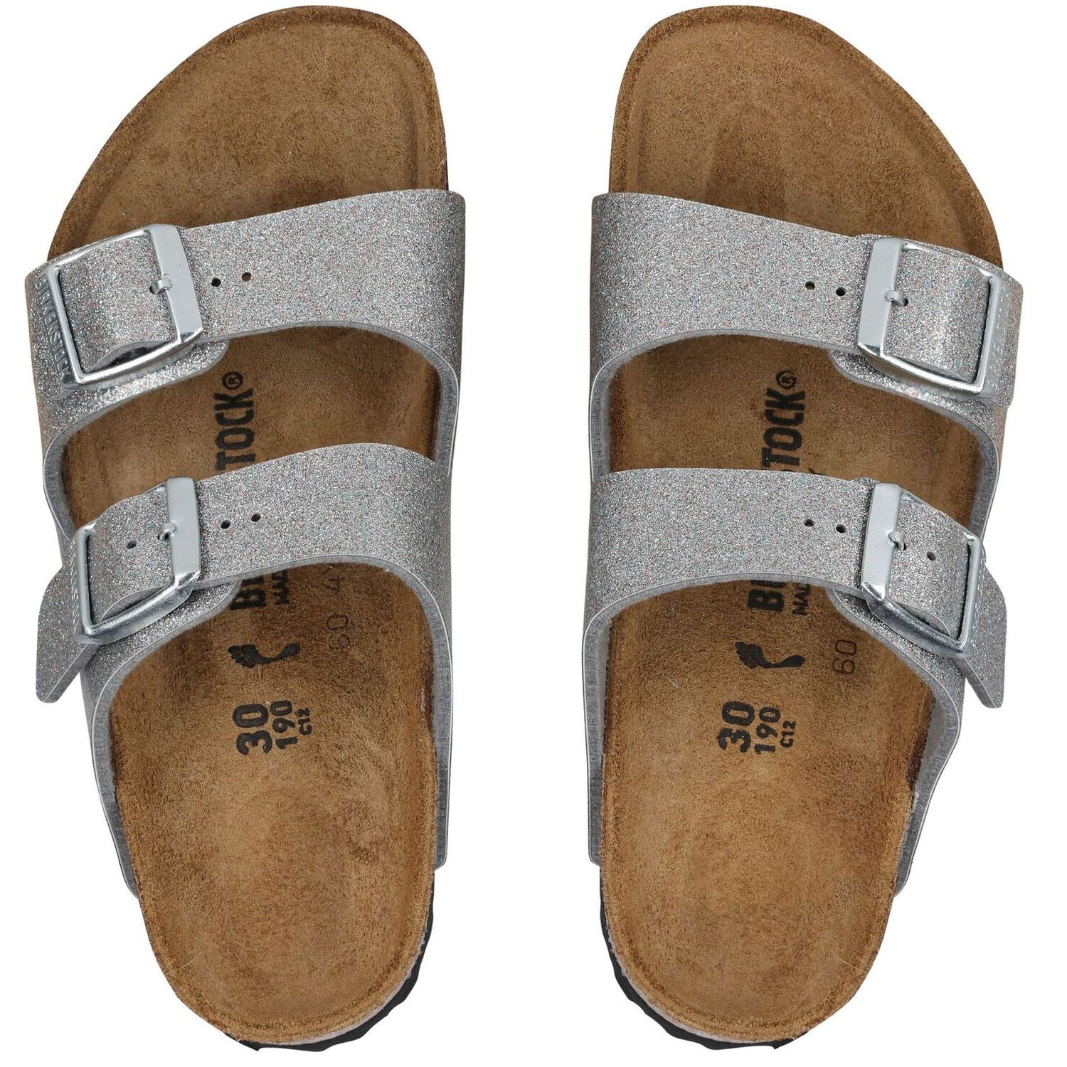 صندل بإبزيم باللون الفضي اللامع , 1, hi-res image number null