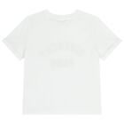 قميص أبيض بشعار, 2, hi-res