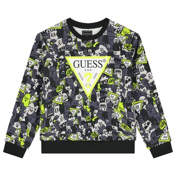 Boys Grey Logo Sweatshirt