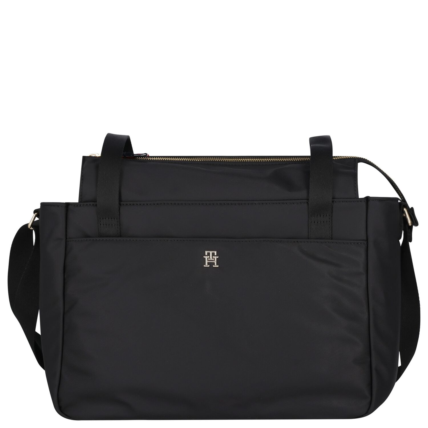 Black Logo Baby Changing Bag, 1, hi-res