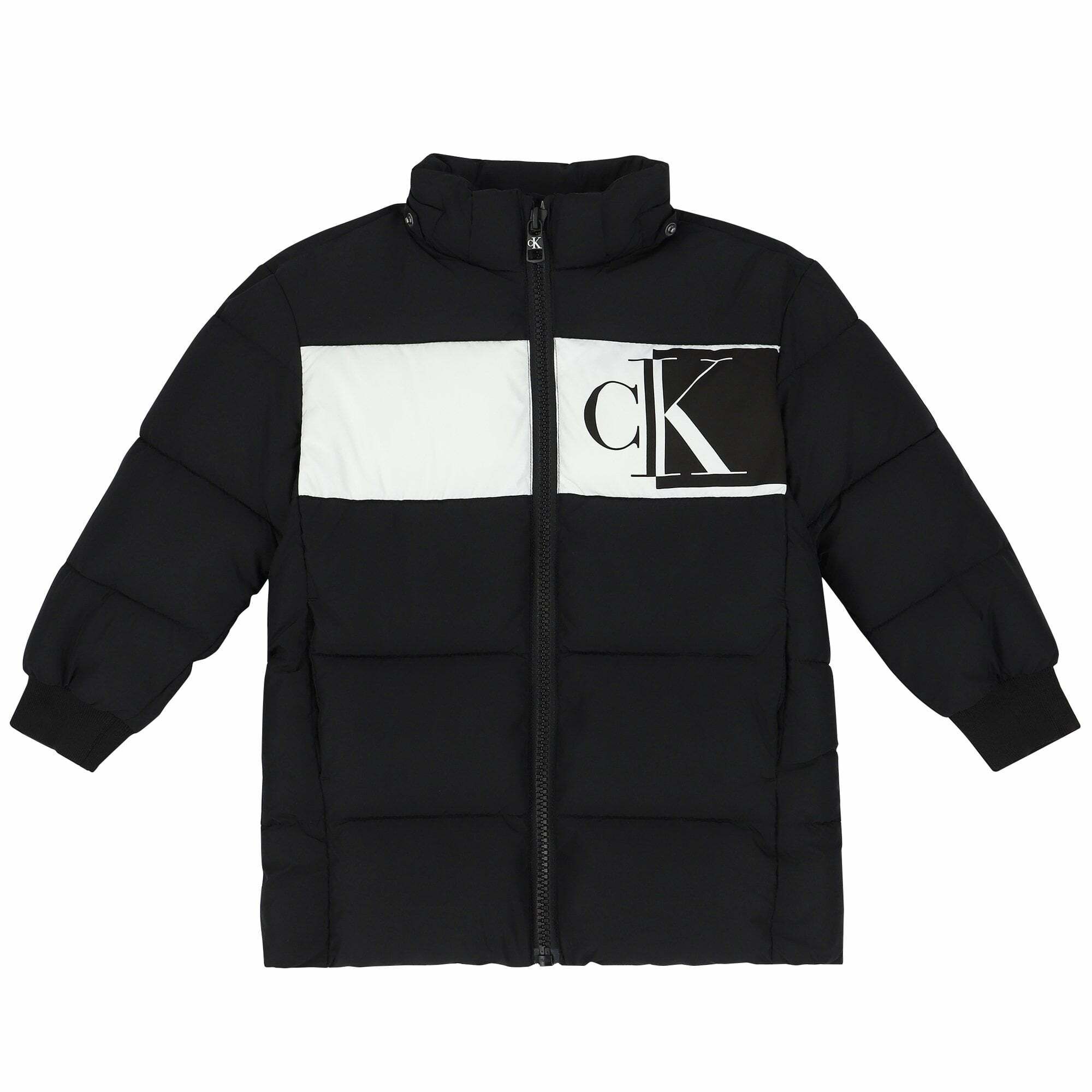 Calvin klein black jacket sales