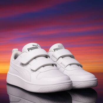 White Courtflex Trainers