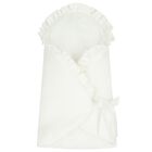 Baby Girls Ivory Ruffled Nest, 2, hi-res