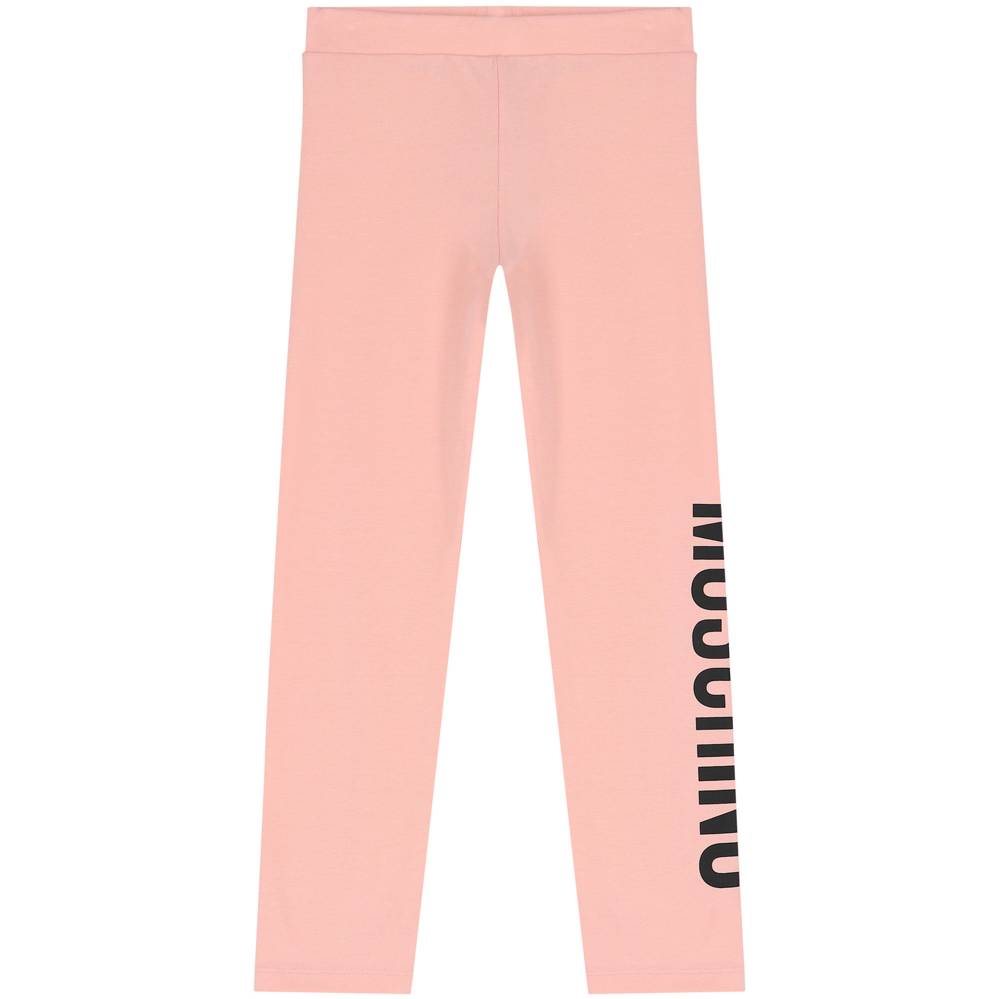 Moschino Girls Pink Logo Leggings Junior Couture UAE