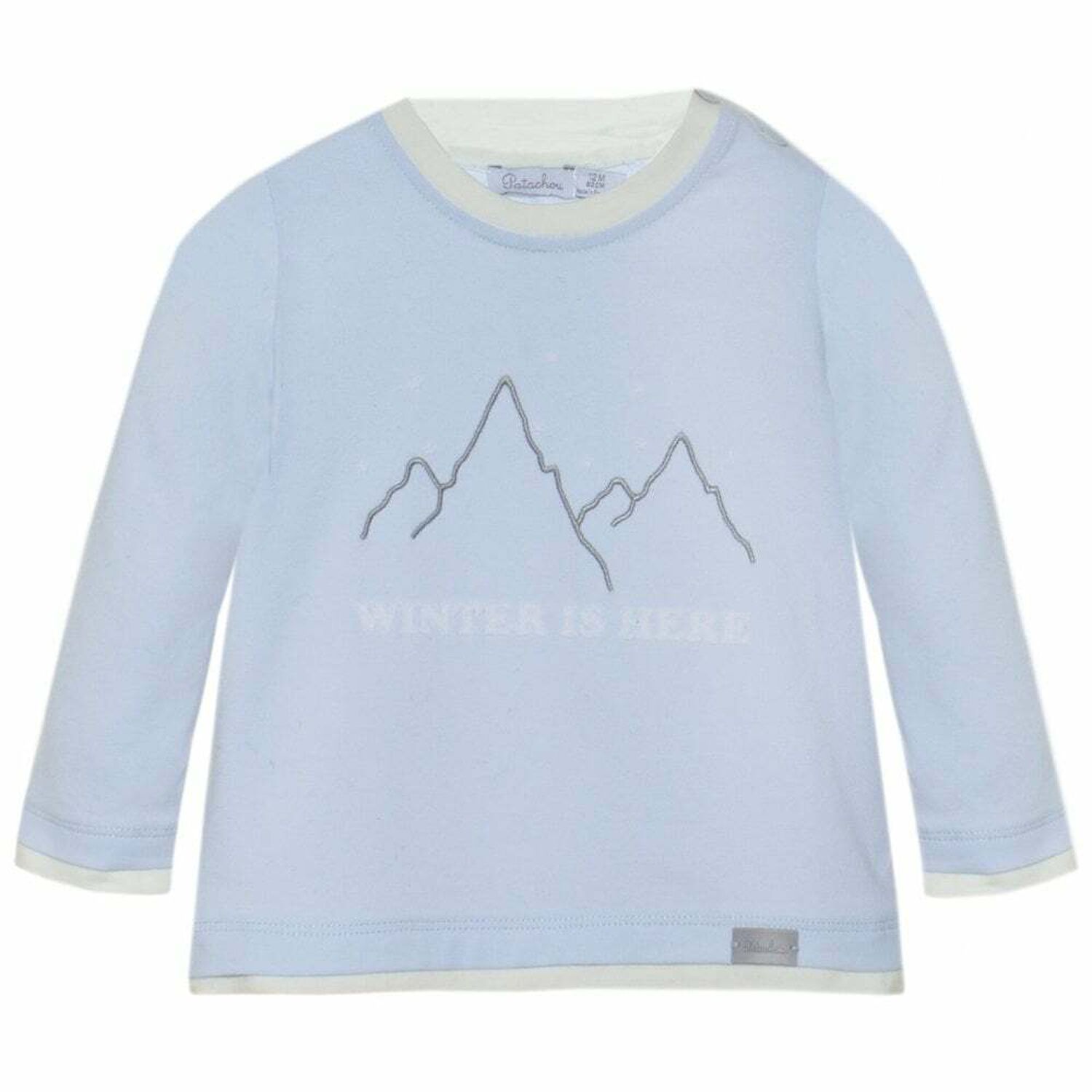 Boys Blue Long Sleeve Top, 1, hi-res image number null