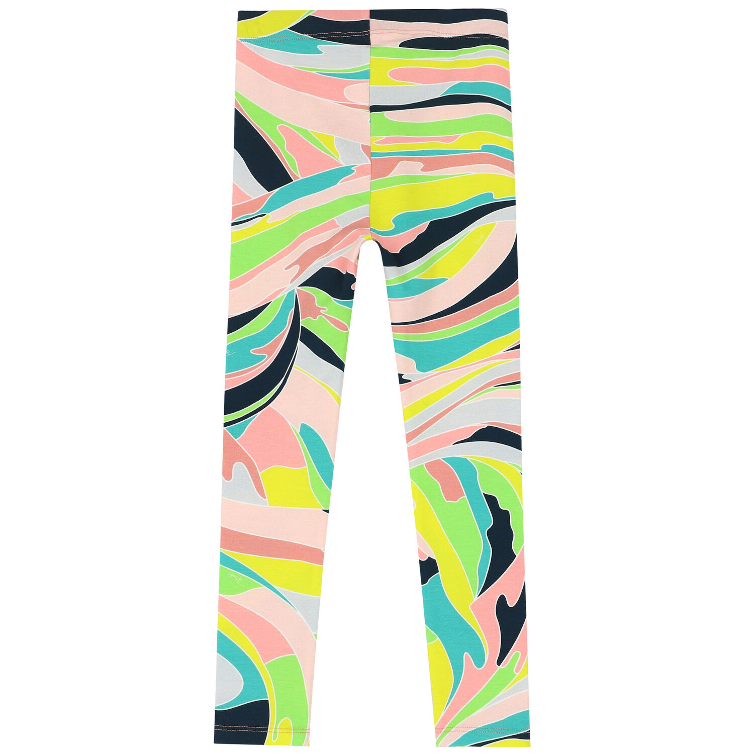 Girls Multi-Colored Printed Leggings, 1, hi-res