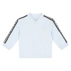 Younger Boys Blue Logo Tracksuit Set, 1, hi-res