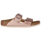 Girls Metallic Copper Sandals, 1, hi-res
