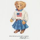 Girls White Polo Bear T-Shirt, 1, hi-res