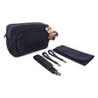 Navy Blue Logo Red Panda  Baby Changing Bag, 2, hi-res