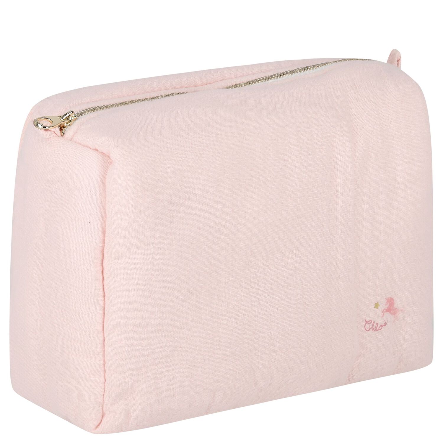 Baby Girls Ivory & Pink Logo Muslin Gift Set, 1, hi-res image number null