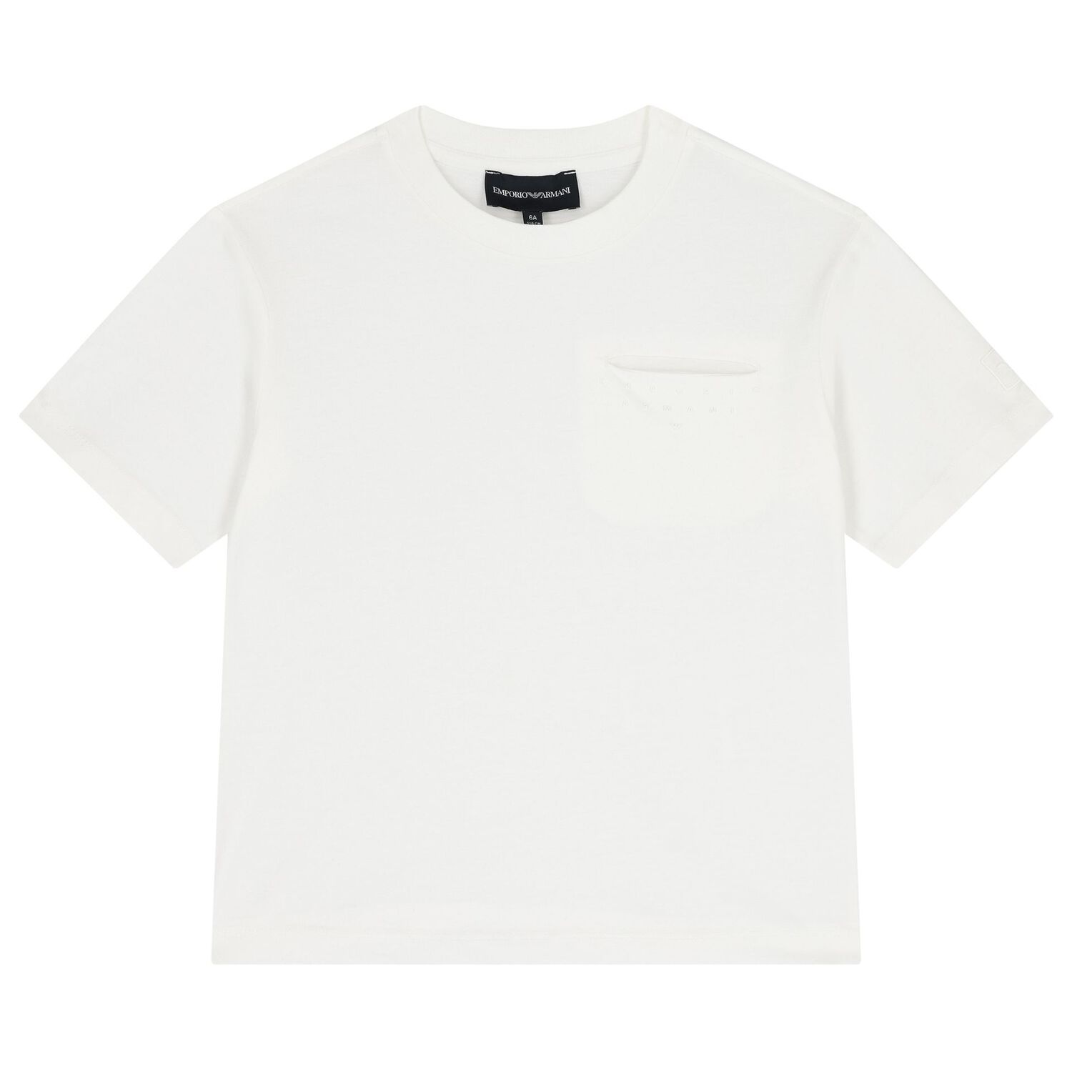 طقم شورت أولاد بالشعار باللون الكحلي والابيض, 1, hi-res