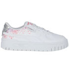 Girls White Cali Trainers, 1, hi-res