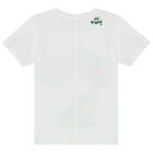 تيشيرت أولاد بطبعة ديناصور باللون الابيض, 1, hi-res