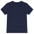Navy Blue Teddy Bear Logo T-Shirt, 2, hi-res
