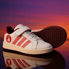 حذاء رياضي جراند كورت ميني للبنات باللونين الأبيض والوردي, 1, hi-res