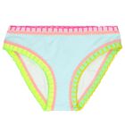 Girls Light Blue Embroidered Bikini, 1, hi-res