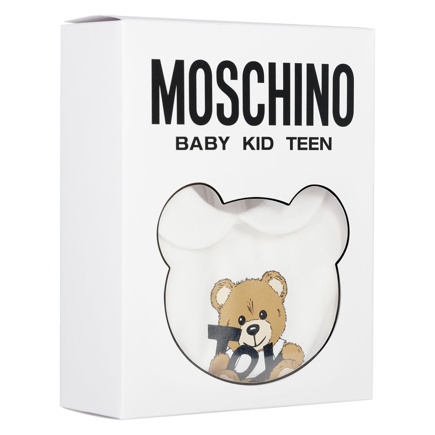 White Teddy Bear Logo Babygrow Gift Set, 1, hi-res image number null