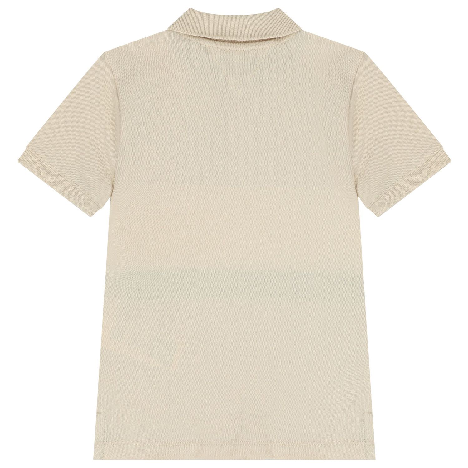 Boys Beige Logo Polo Shirt, 1, hi-res