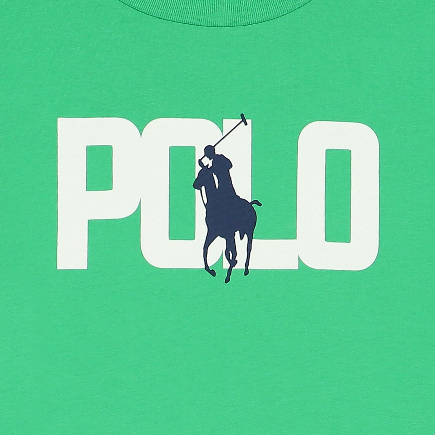 تيشيرت أولاد بالشعار باللون الأخضر, 1, hi-res image number null