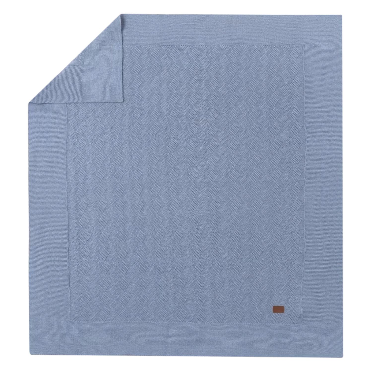 بطانية أولاد  منسوجة باللون الأزرق , 1, hi-res