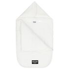 White Teddy Bear Logo Baby Nest, 1, hi-res